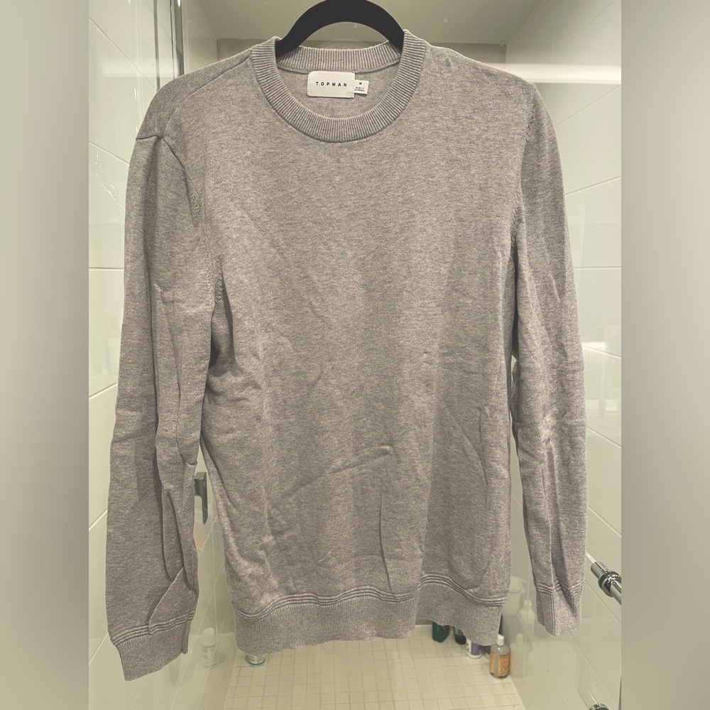 Topman Gray Men's Sweater
